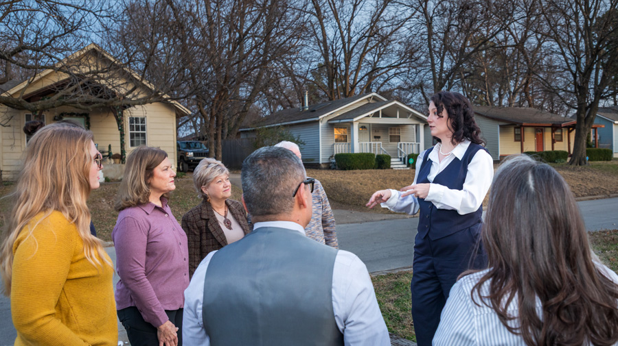Community support in Tulsa
