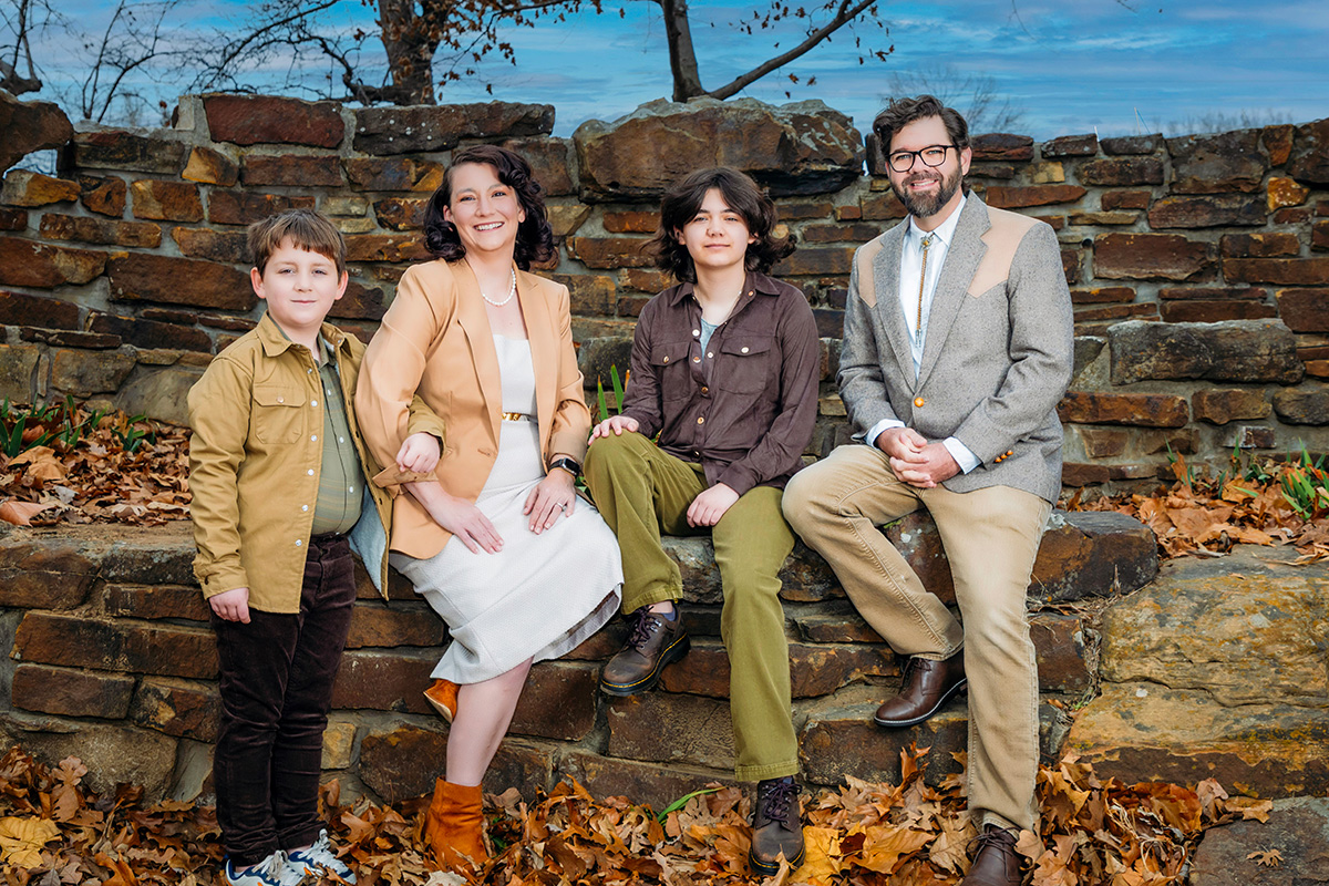 Colleen McCarty with family